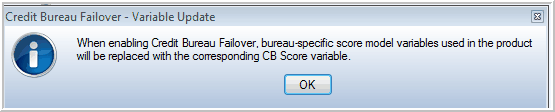 EnableCreditBureauFailover-VariableMessag