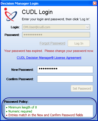 Expired Password